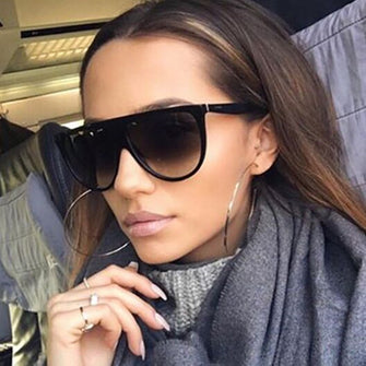 Womens 'J-Lo' Flat Brow Sunglasses Astroshadez-ASTROSHADEZ.COM-ASTROSHADEZ.COM
